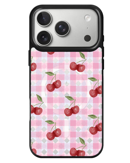 iPhone Rearguard MagSwap - Cherry Tartan