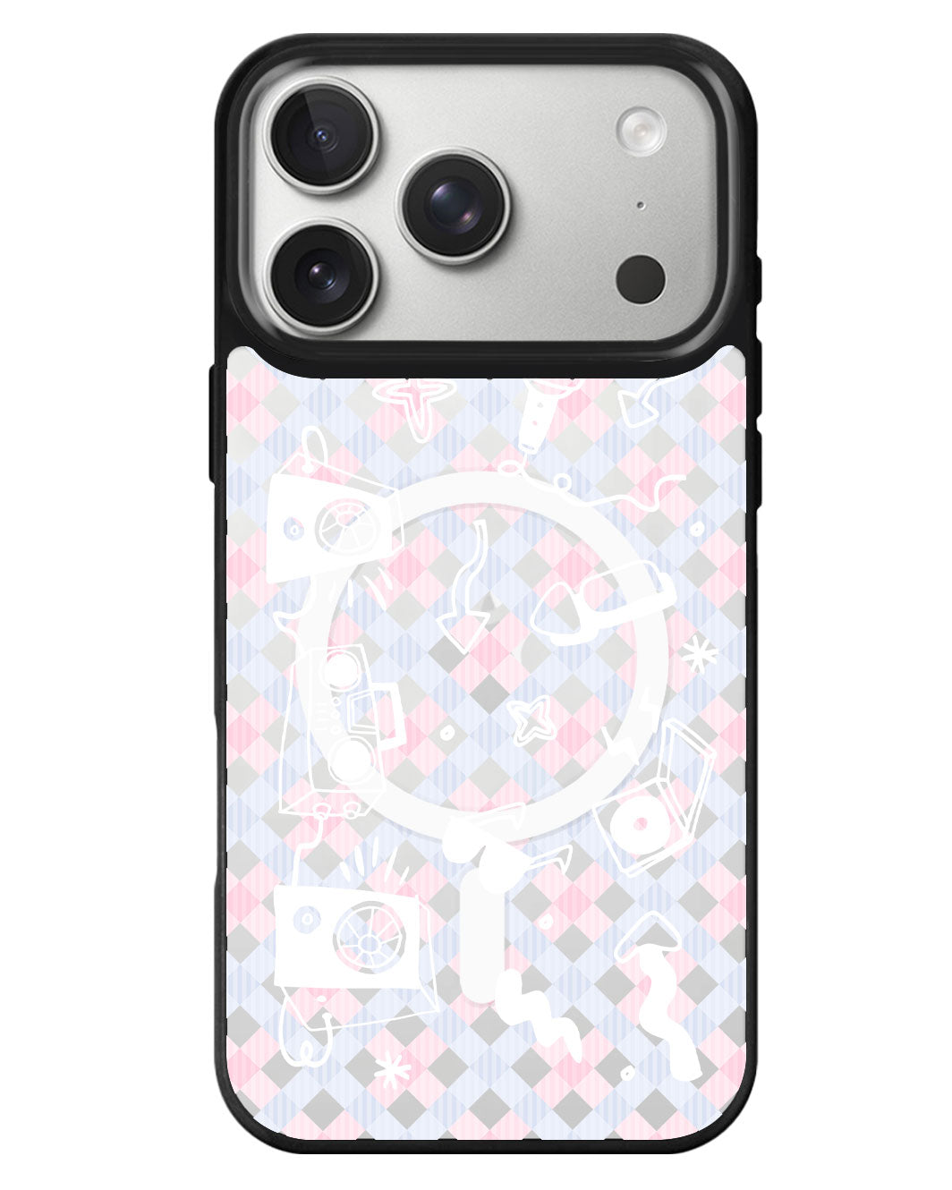 iPhone Rearguard MagSwap - Rock N Roll White