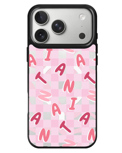 iPhone Rearguard MagSwap - Checkered Monogram 1.0