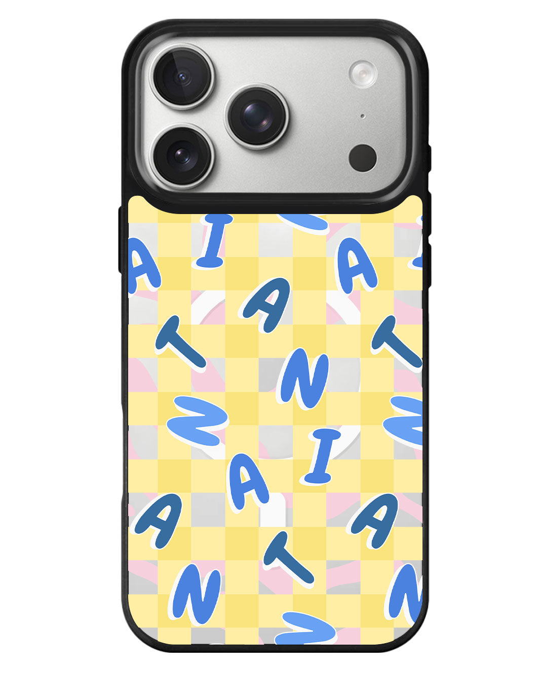 iPhone Rearguard MagSwap - Checkered Monogram 3.0