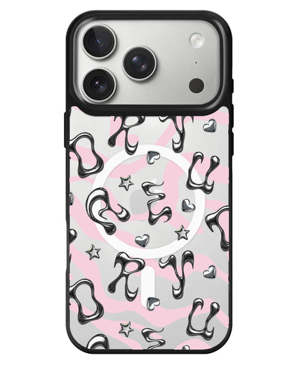 iPhone Rearguard MagSwap - Chrome Monogram 2.0