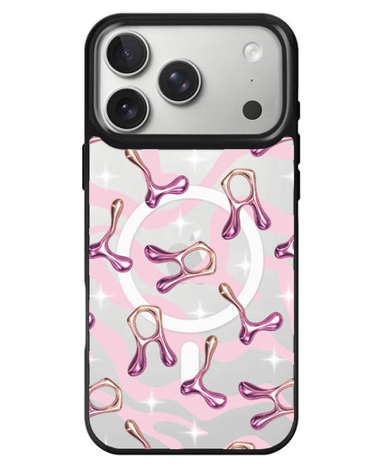 iPhone Rearguard MagSwap - Chrome Monogram 3.0