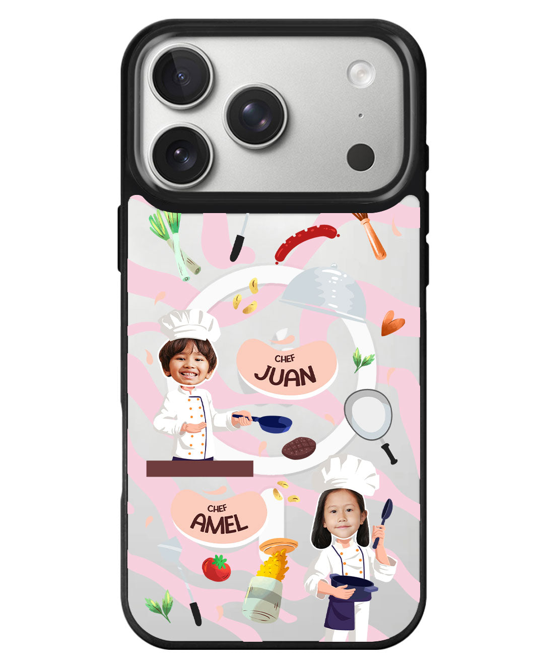 iPhone Rearguard MagSwap - Face Grid Dream Chef