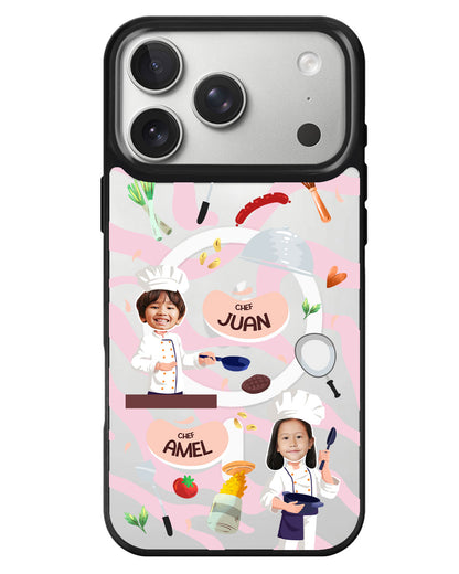 iPhone Rearguard MagSwap - Face Grid Dream Chef