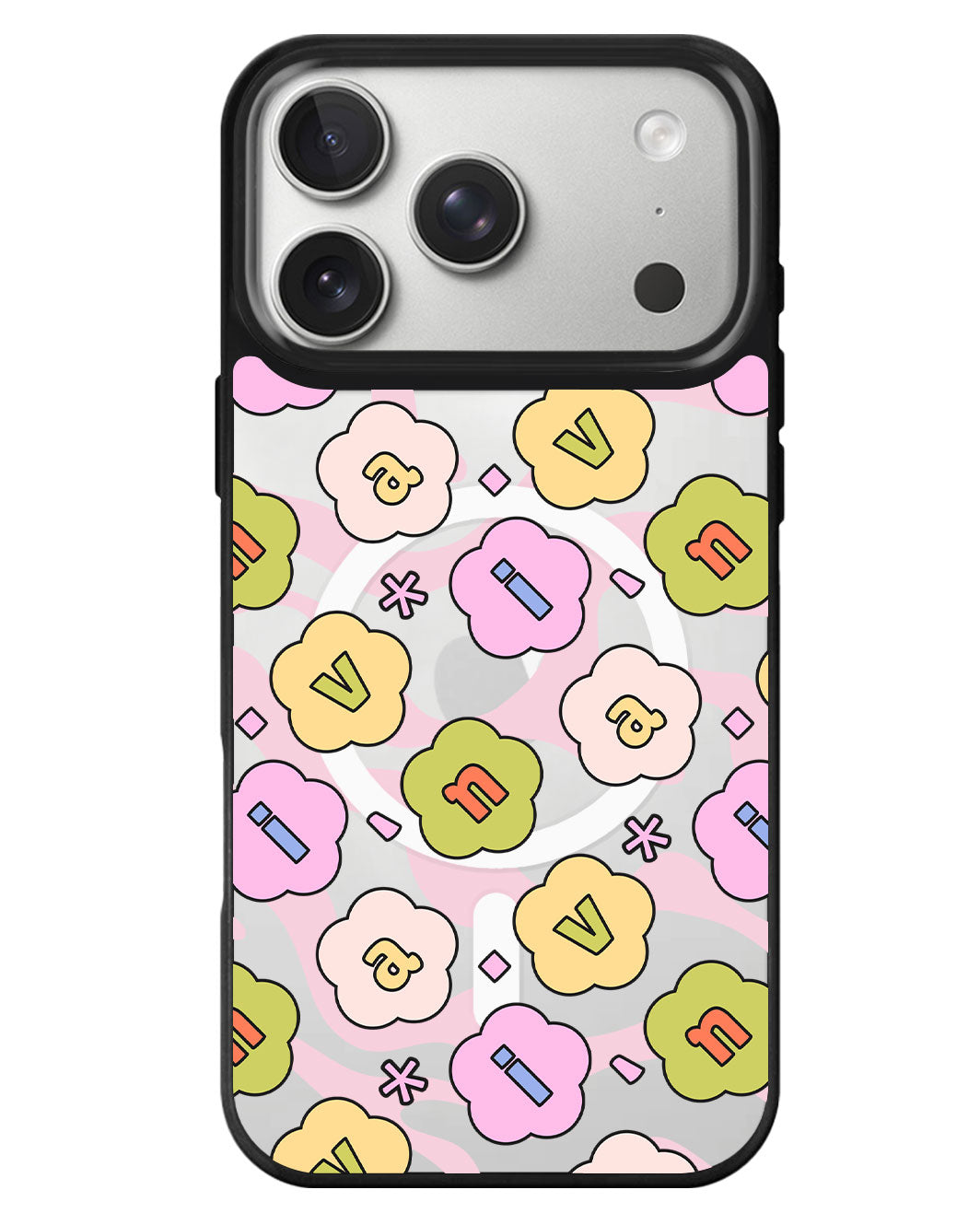 iPhone Rearguard MagSwap - Flower Petals Monogram 1.0