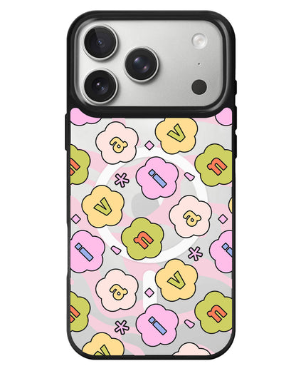iPhone Rearguard MagSwap - Flower Petals Monogram 1.0