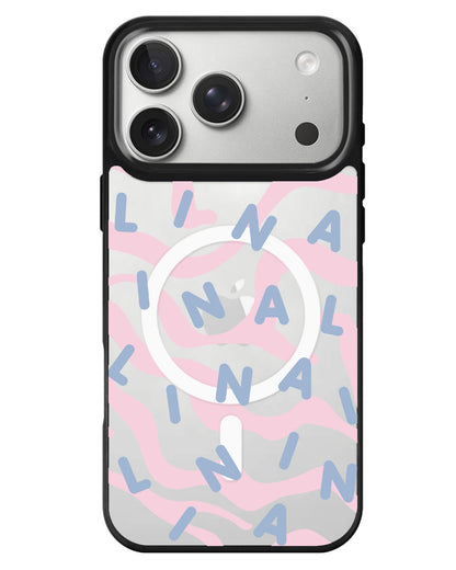 iPhone Rearguard MagSwap - Monogram 2.0 Blue