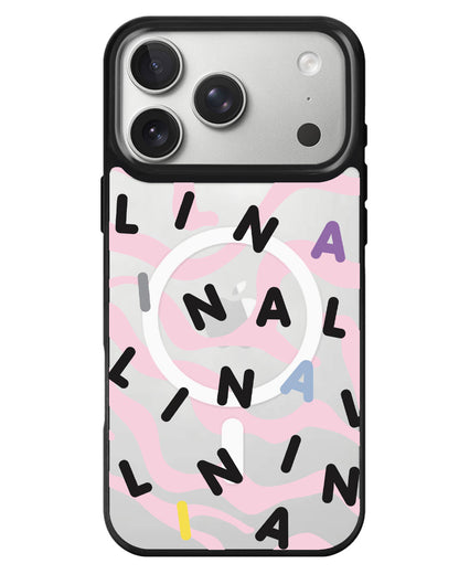 iPhone Rearguard MagSwap - Monogram 2.0 Hitam