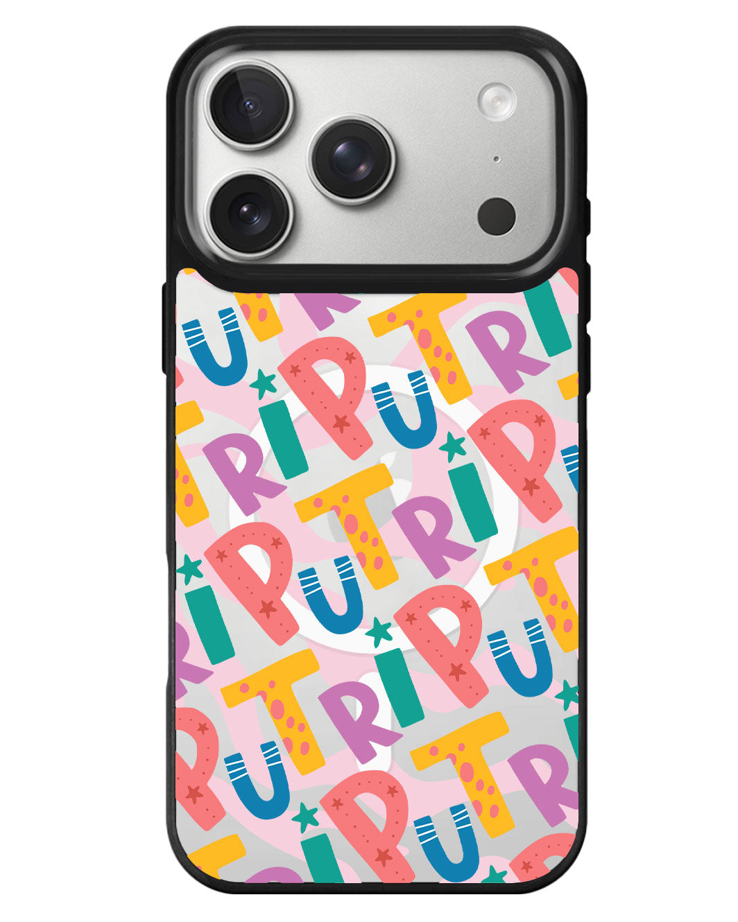 iPhone Rearguard MagSwap - Playful Monogram 4.0