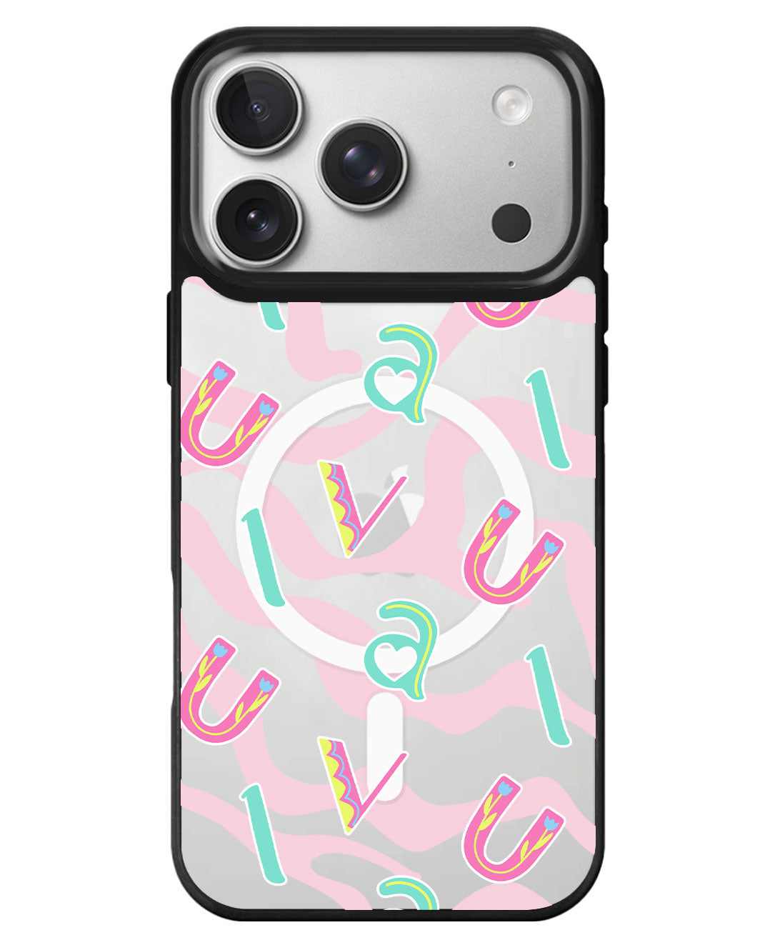 iPhone Rearguard MagSwap - Playful Monogram 6.0