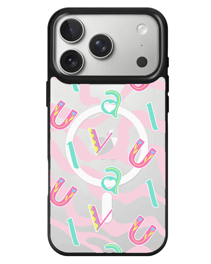 iPhone Rearguard MagSwap - Playful Monogram 6.0