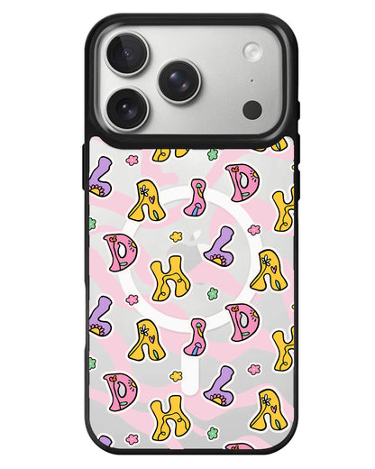 iPhone Rearguard MagSwap - Playful Monogram 7.0