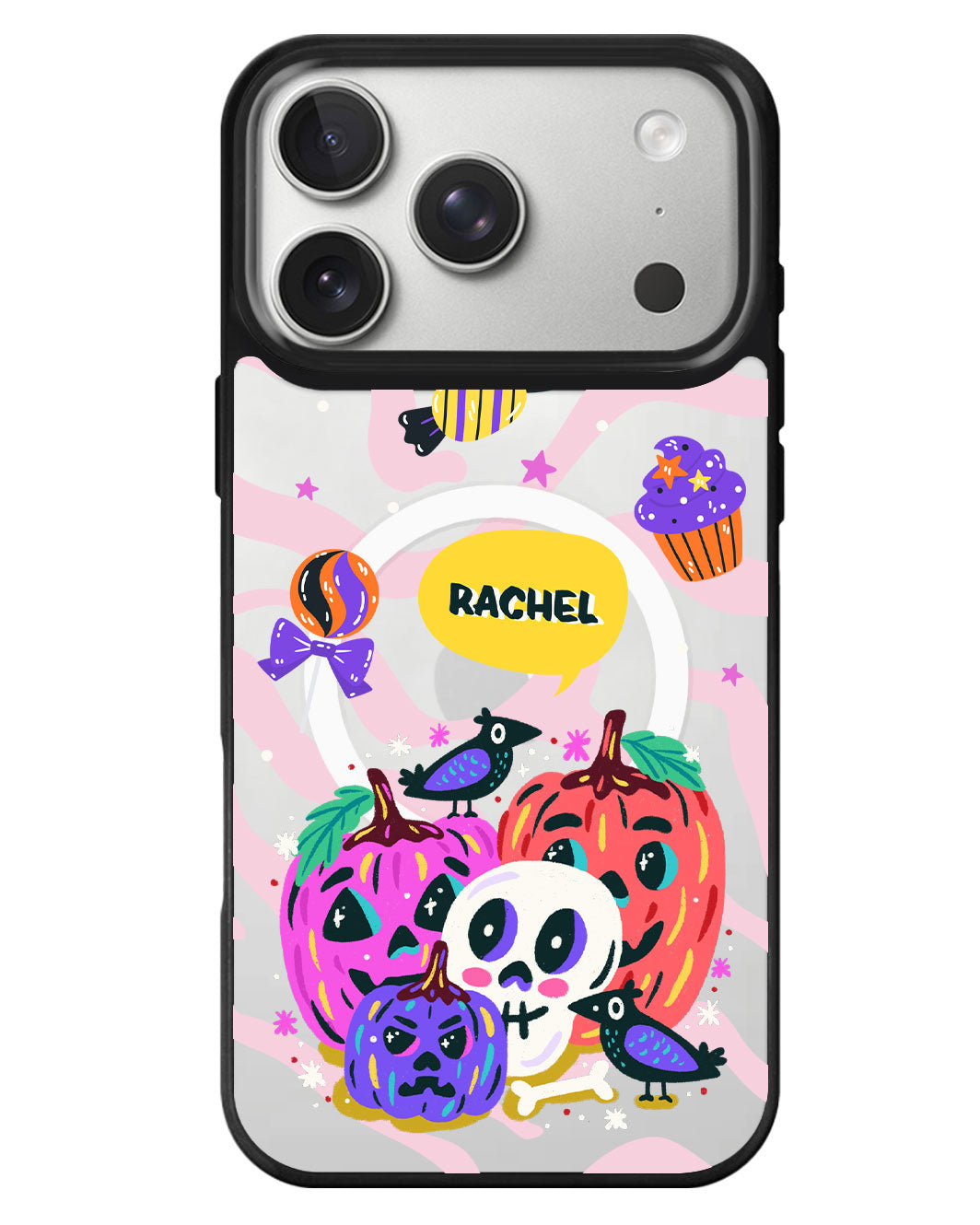 iPhone Rearguard MagSwap - Pumpkins Monster