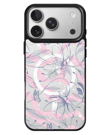iPhone Rearguard MagSwap - Sketchy Flower & Butterfly 2.0