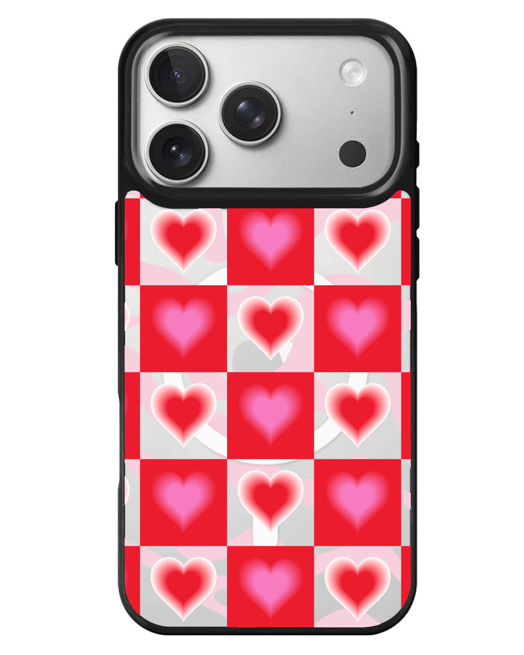 iPhone Rearguard MagSwap - Love Checkered