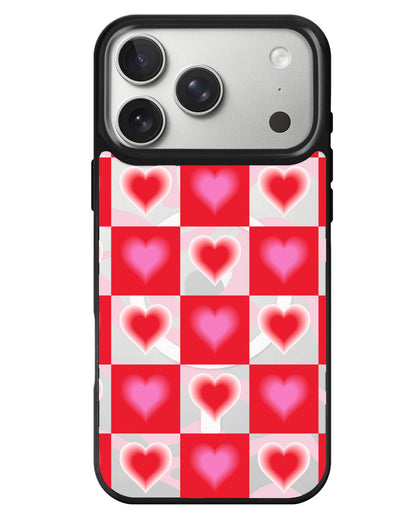 iPhone Rearguard MagSwap - Love Checkered