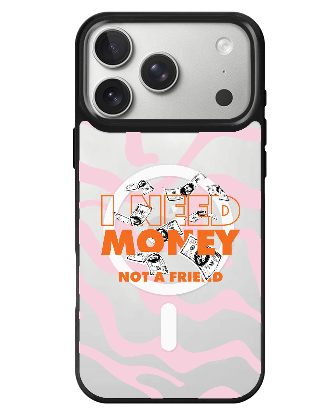 iPhone Rearguard MagSwap - Money Better Than Friend