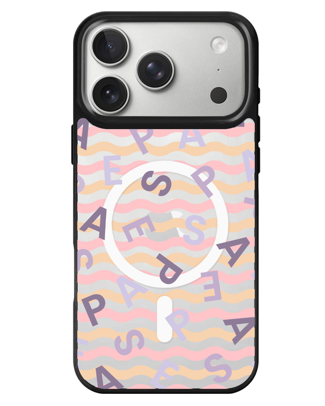 iPhone Rearguard MagSwap - Aespa Monogram