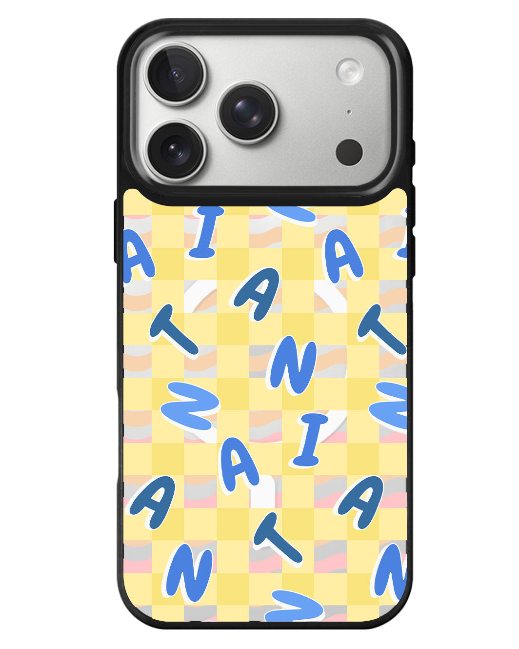 iPhone Rearguard MagSwap - Checkered Monogram 3.0