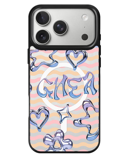 iPhone Rearguard MagSwap - Chrome Monogram 1.0