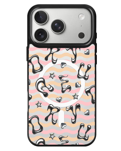 iPhone Rearguard MagSwap - Chrome Monogram 2.0