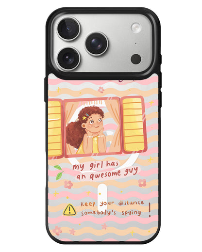 iPhone Rearguard MagSwap - Crush Girl