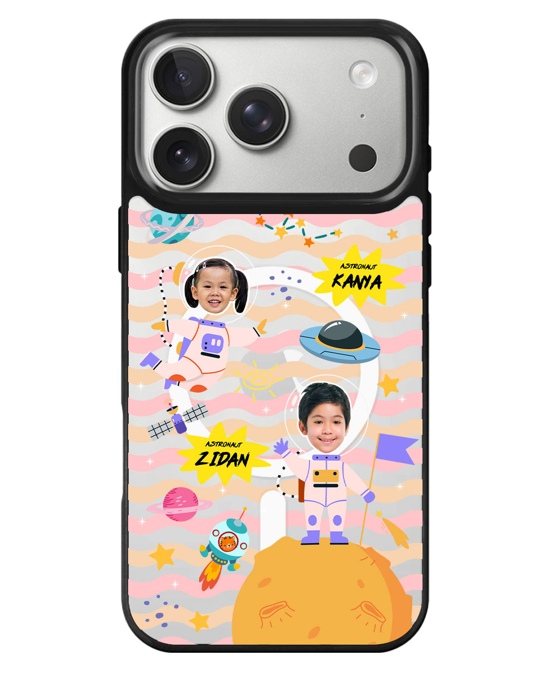 iPhone Rearguard MagSwap - Face Grid Dream Astronaut