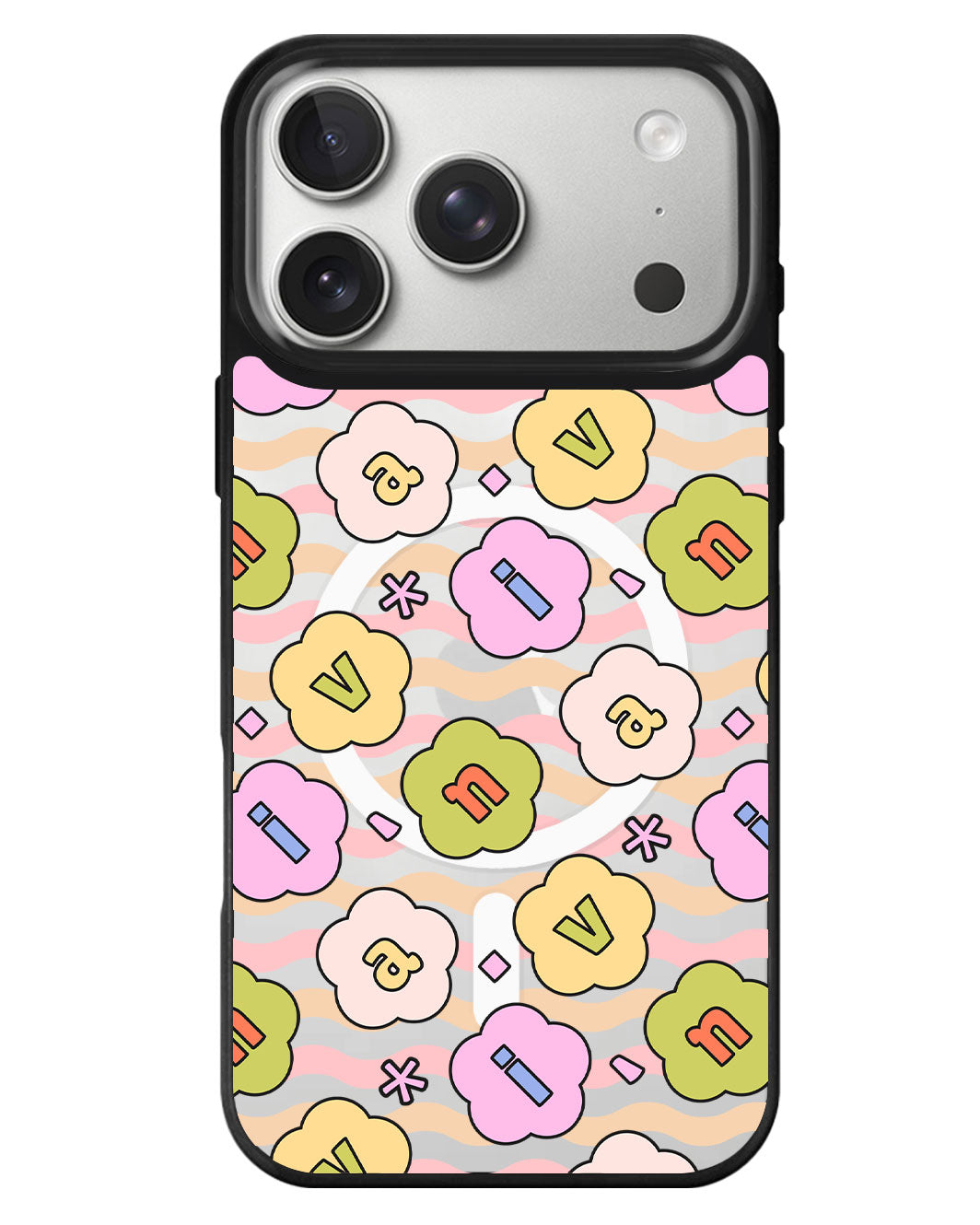 iPhone Rearguard MagSwap - Flower Petals Monogram 1.0