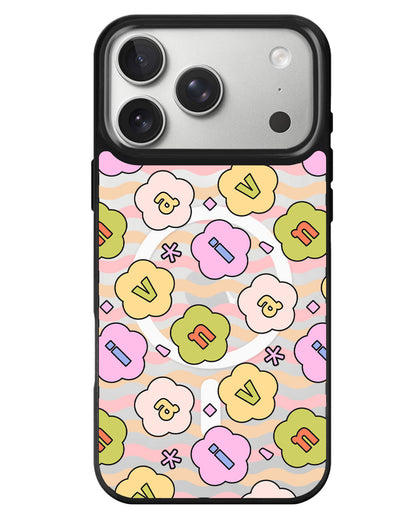 iPhone Rearguard MagSwap - Flower Petals Monogram 1.0