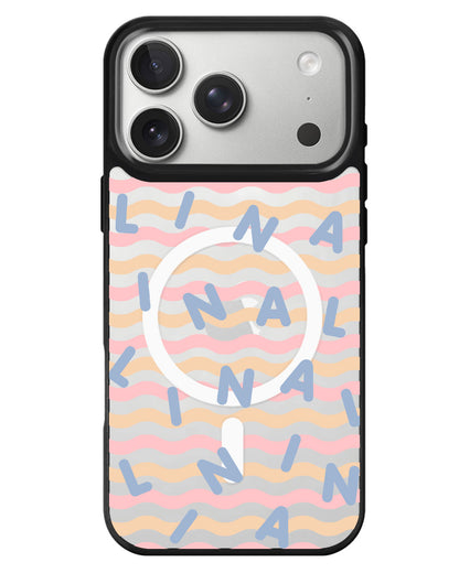 iPhone Rearguard MagSwap - Monogram 2.0 Blue