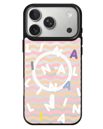 iPhone Rearguard MagSwap - Monogram 2.0 Putih