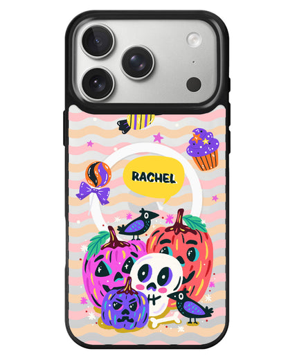 iPhone Rearguard MagSwap - Pumpkins Monster