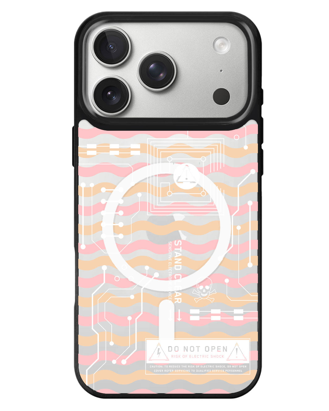 iPhone Rearguard MagSwap - Circuit White