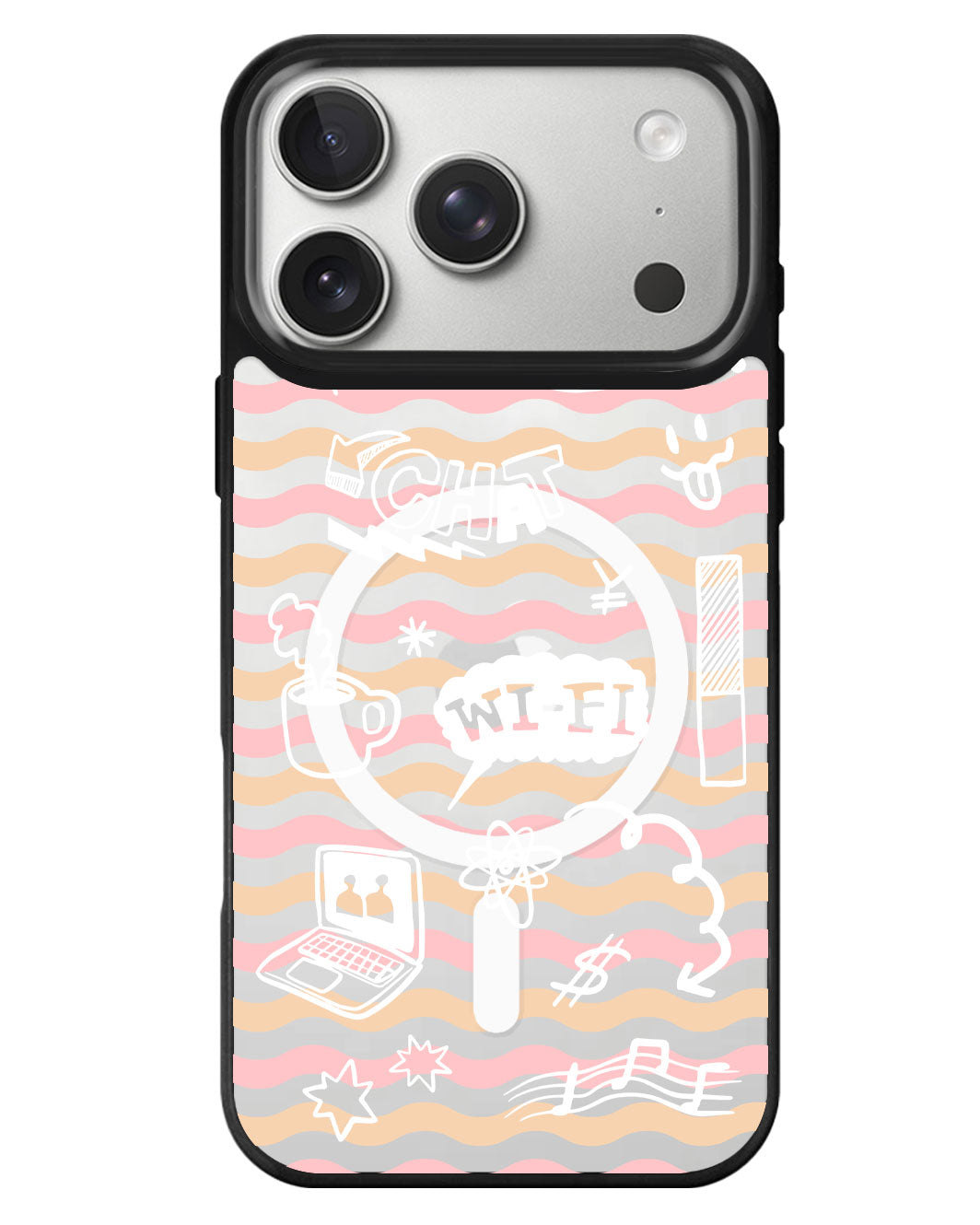 iPhone Rearguard MagSwap - Social White