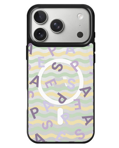 iPhone Rearguard MagSwap - Aespa Monogram