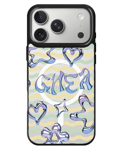 iPhone Rearguard MagSwap - Chrome Monogram 1.0