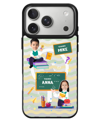 iPhone Rearguard MagSwap - Face Grid Dream Teacher