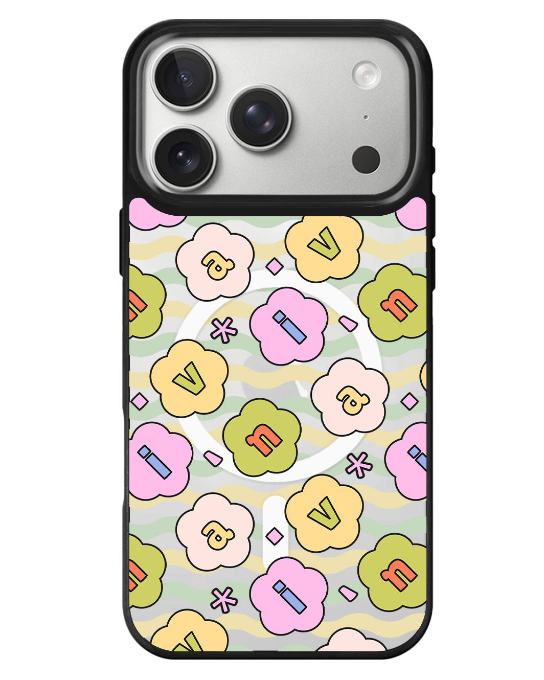 iPhone Rearguard MagSwap - Flower Petals Monogram 1.0