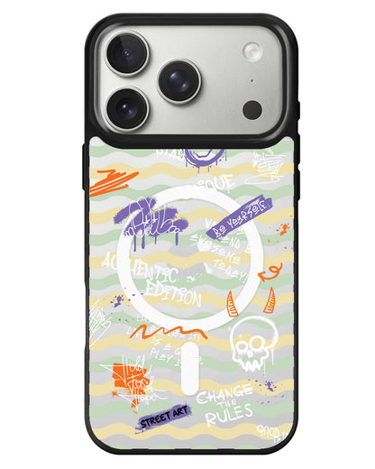 iPhone Rearguard MagSwap - Graffiti