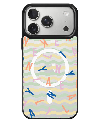 iPhone Rearguard MagSwap - Monogram 1.0 Rainbow