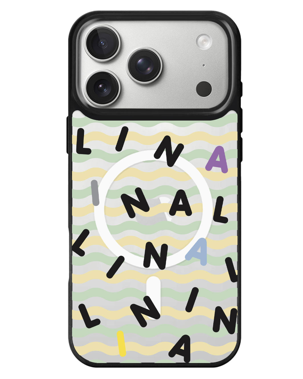 iPhone Rearguard MagSwap - Monogram 2.0 Hitam