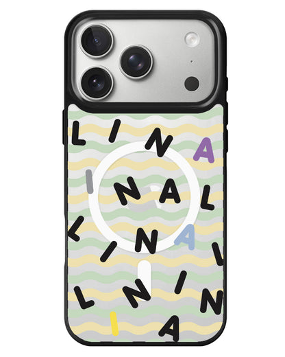 iPhone Rearguard MagSwap - Monogram 2.0 Hitam