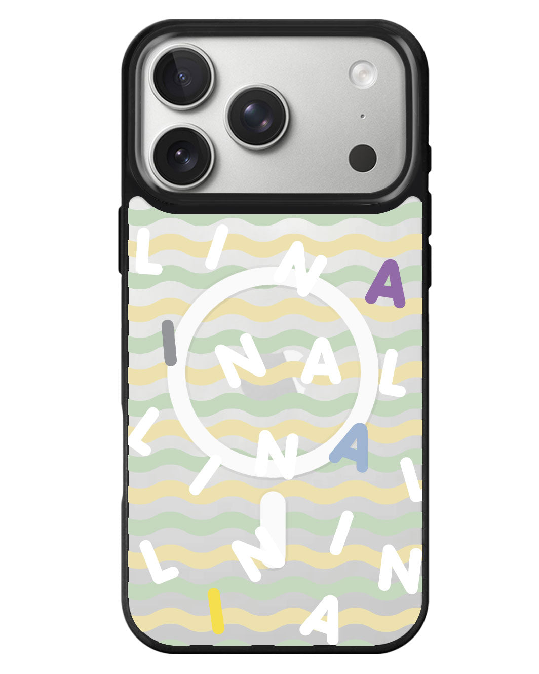 iPhone Rearguard MagSwap - Monogram 2.0 Putih