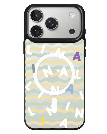 iPhone Rearguard MagSwap - Monogram 2.0 Putih