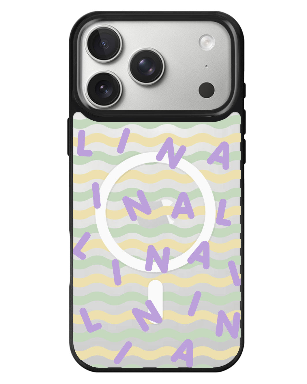 iPhone Rearguard MagSwap - Monogram 2.0 Ungu