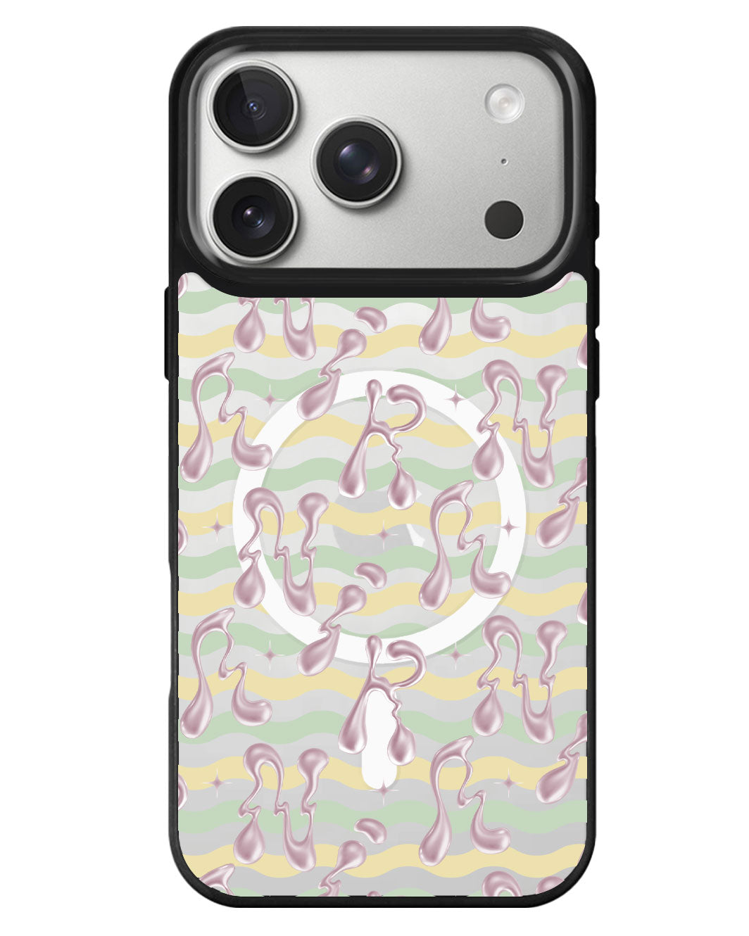 iPhone Rearguard MagSwap - Pink Chrome Monogram 2.0