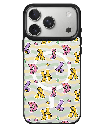 iPhone Rearguard MagSwap - Playful Monogram 7.0
