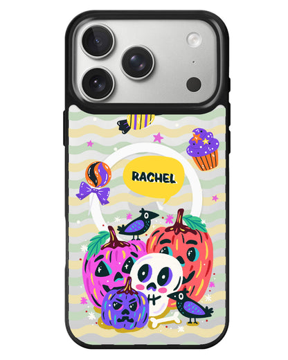 iPhone Rearguard MagSwap - Pumpkins Monster