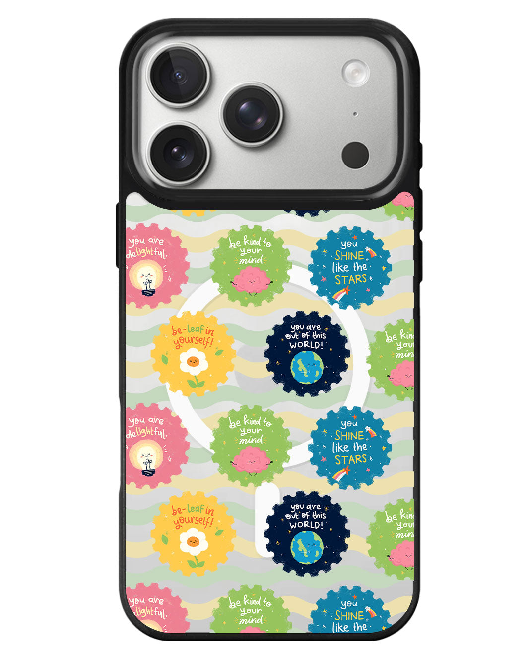 iPhone Rearguard MagSwap - Quotes Stamps