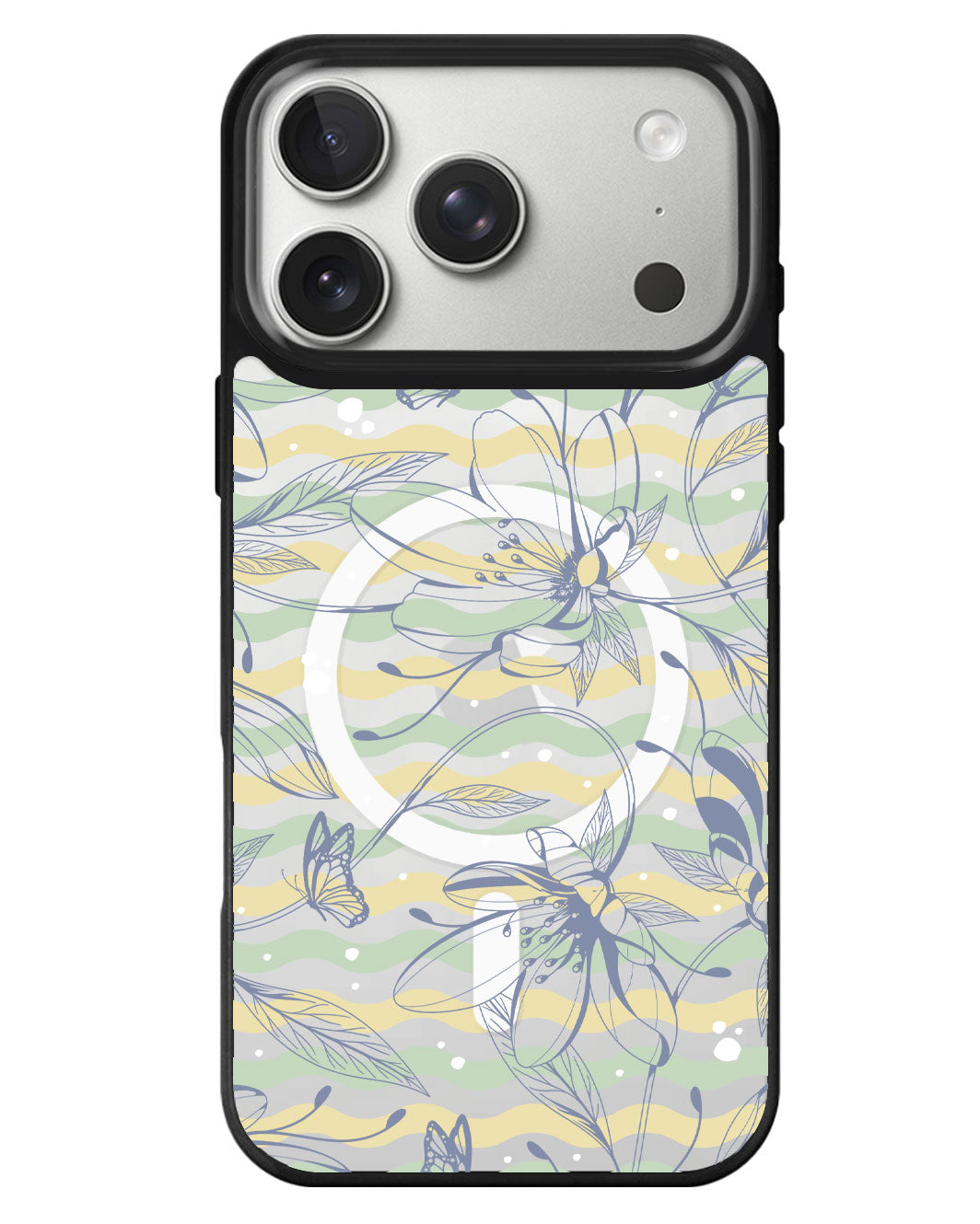 iPhone Rearguard MagSwap - Sketchy Flower & Butterfly 2.0